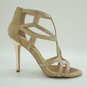 BCBGeneration Open Toe Strappy High Heel Sandal